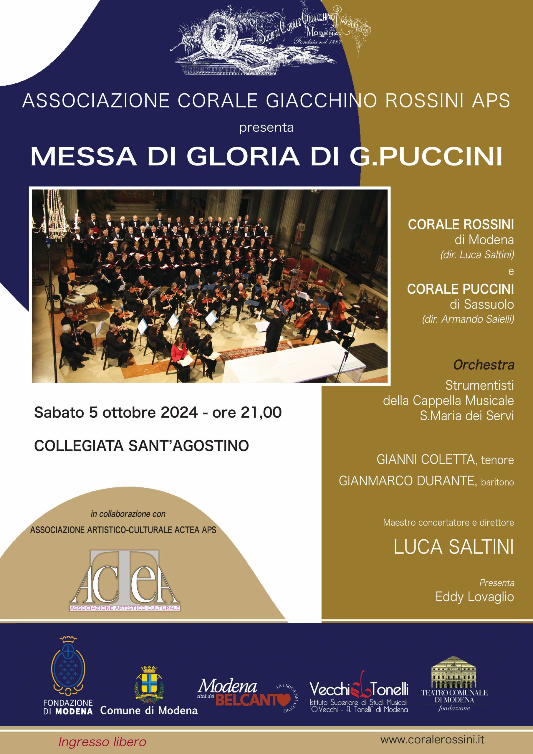 G. PUCCINI centenario – 05 ottobre