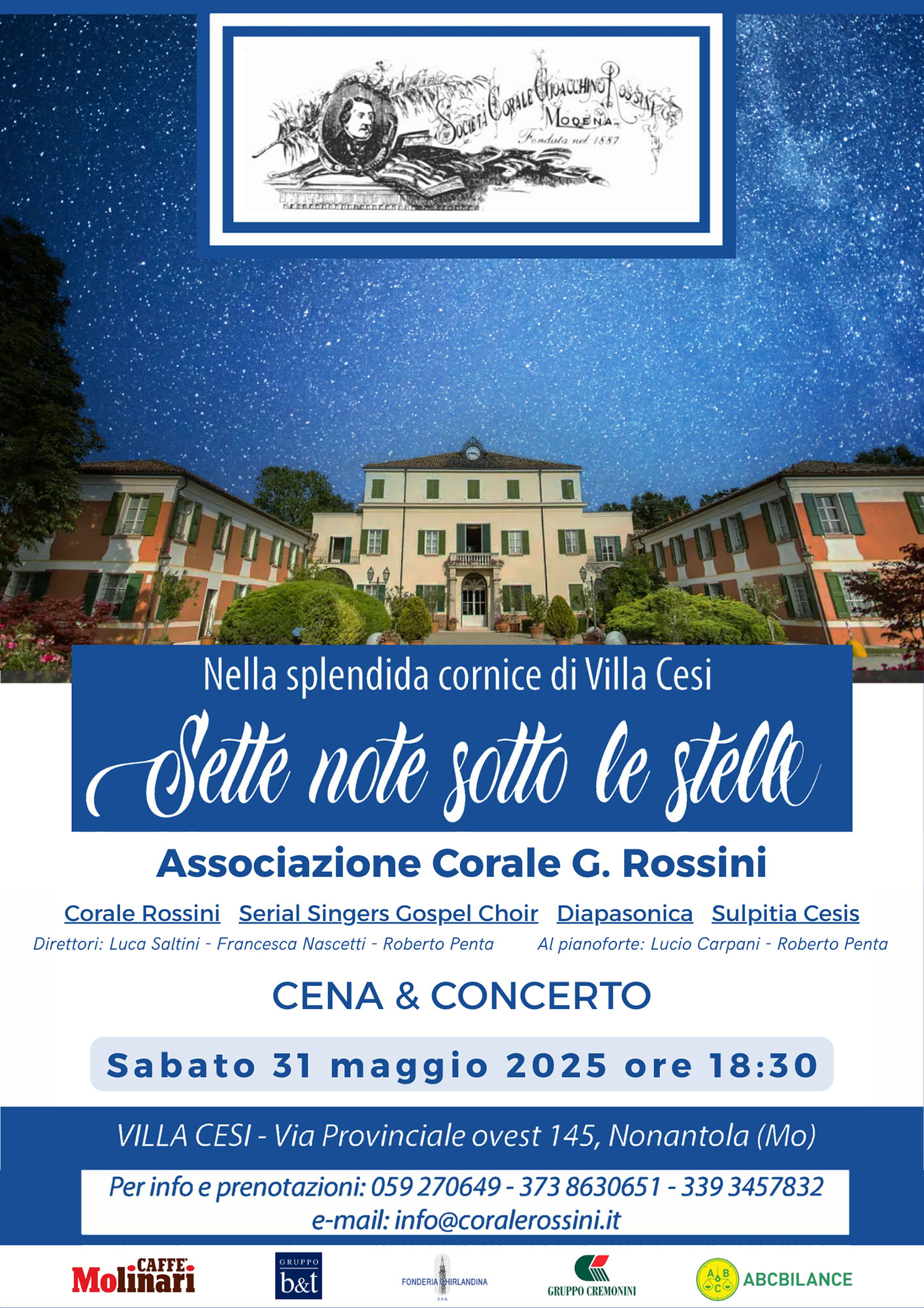 Sette note sotto le stelle
